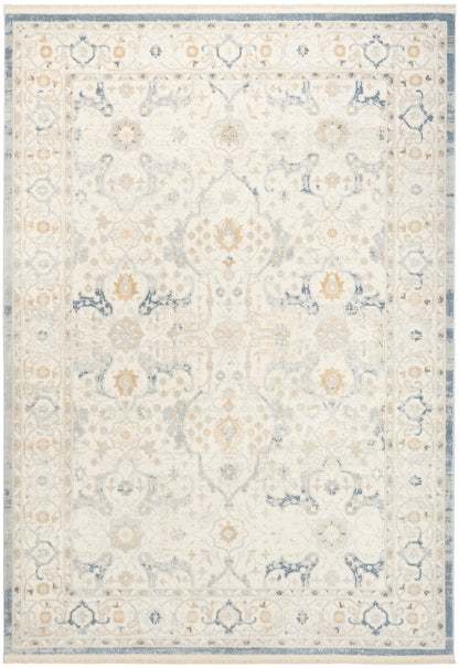Nourison Home Pardis PRD03 Light Blue Traditional Machine Woven Rug