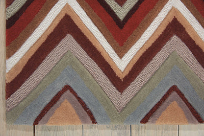 Nourison Home Contour  Multicolor  Contemporary