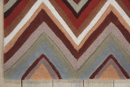 Nourison Home Contour  Multicolor  Contemporary