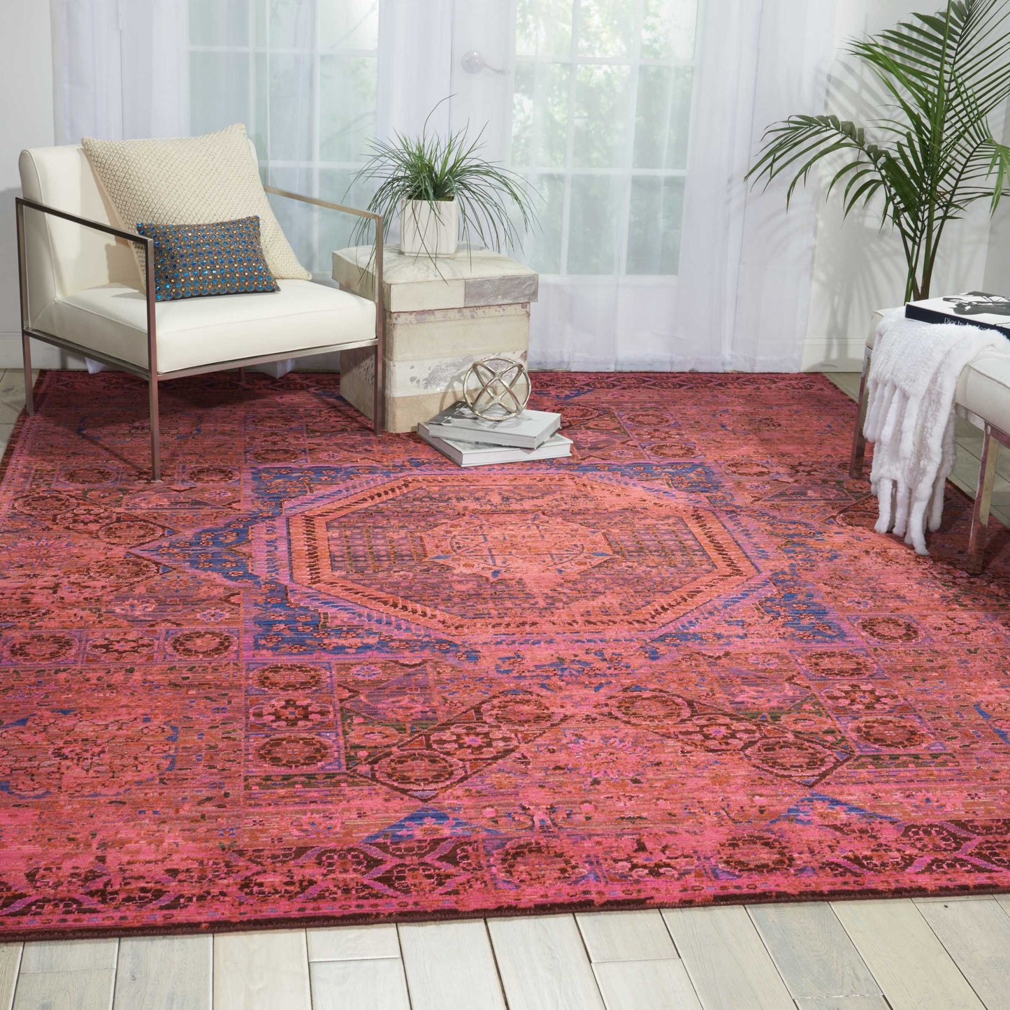 Nourison Home Timeless  Blush  Traditional