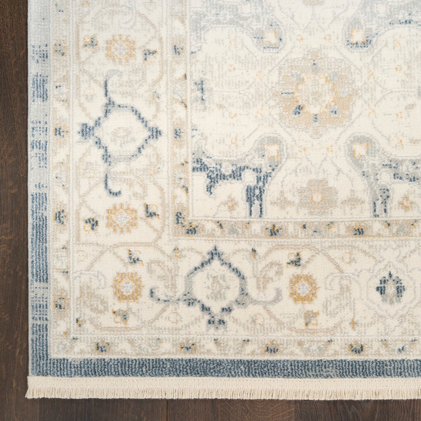Nourison Home Pardis  Light Blue  Traditional
