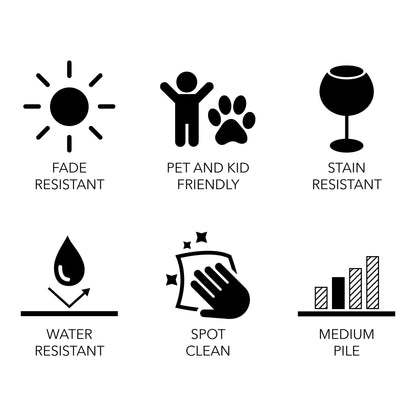 Feizy Gilmore  Blue Ivory Modern/Bohemian & Eclectic/Casual