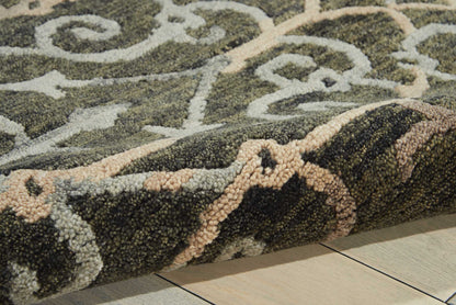 Nourison Home Tahoe Modern  Charcoal  Contemporary