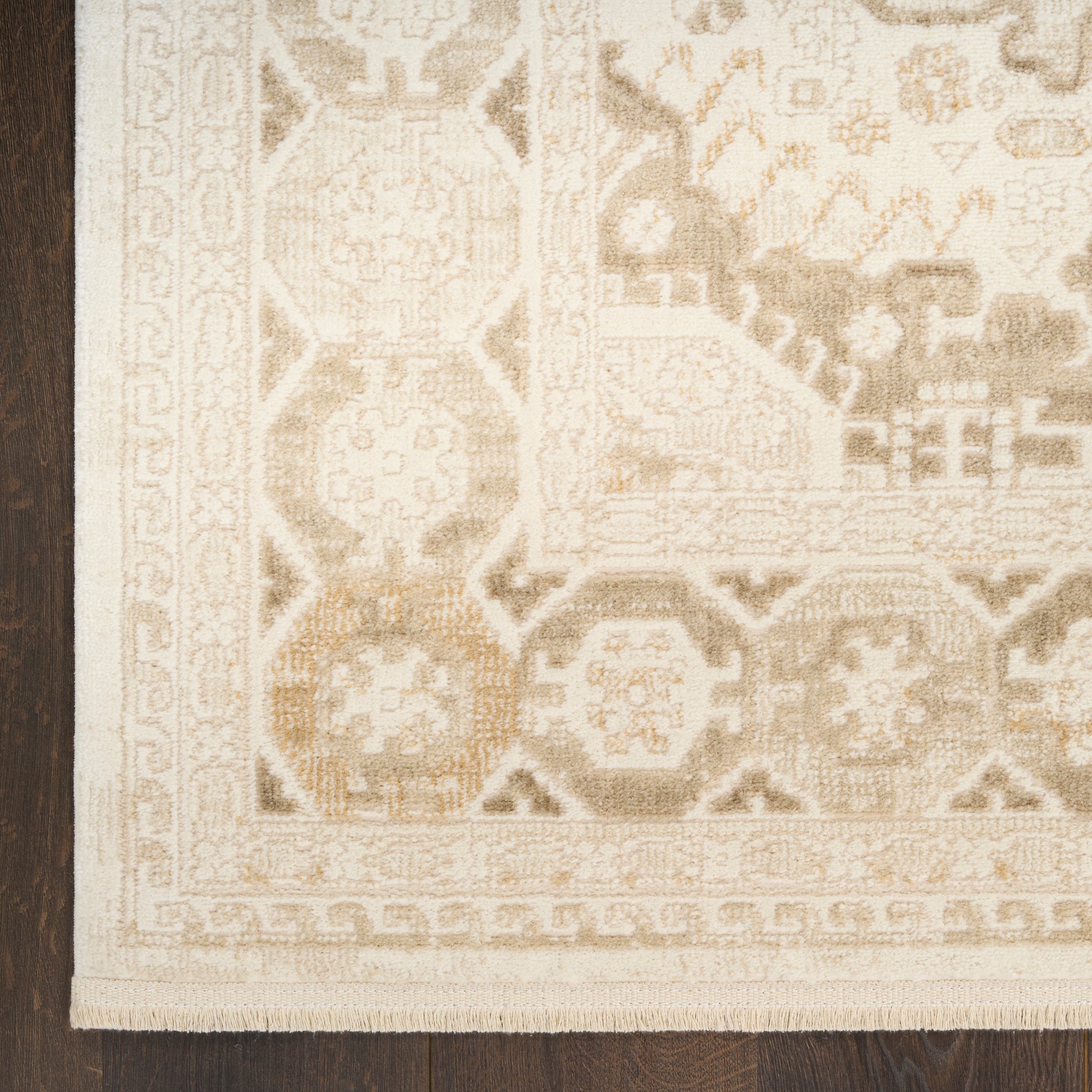 Nourison Home Pardis  Ivory Beige  Traditional