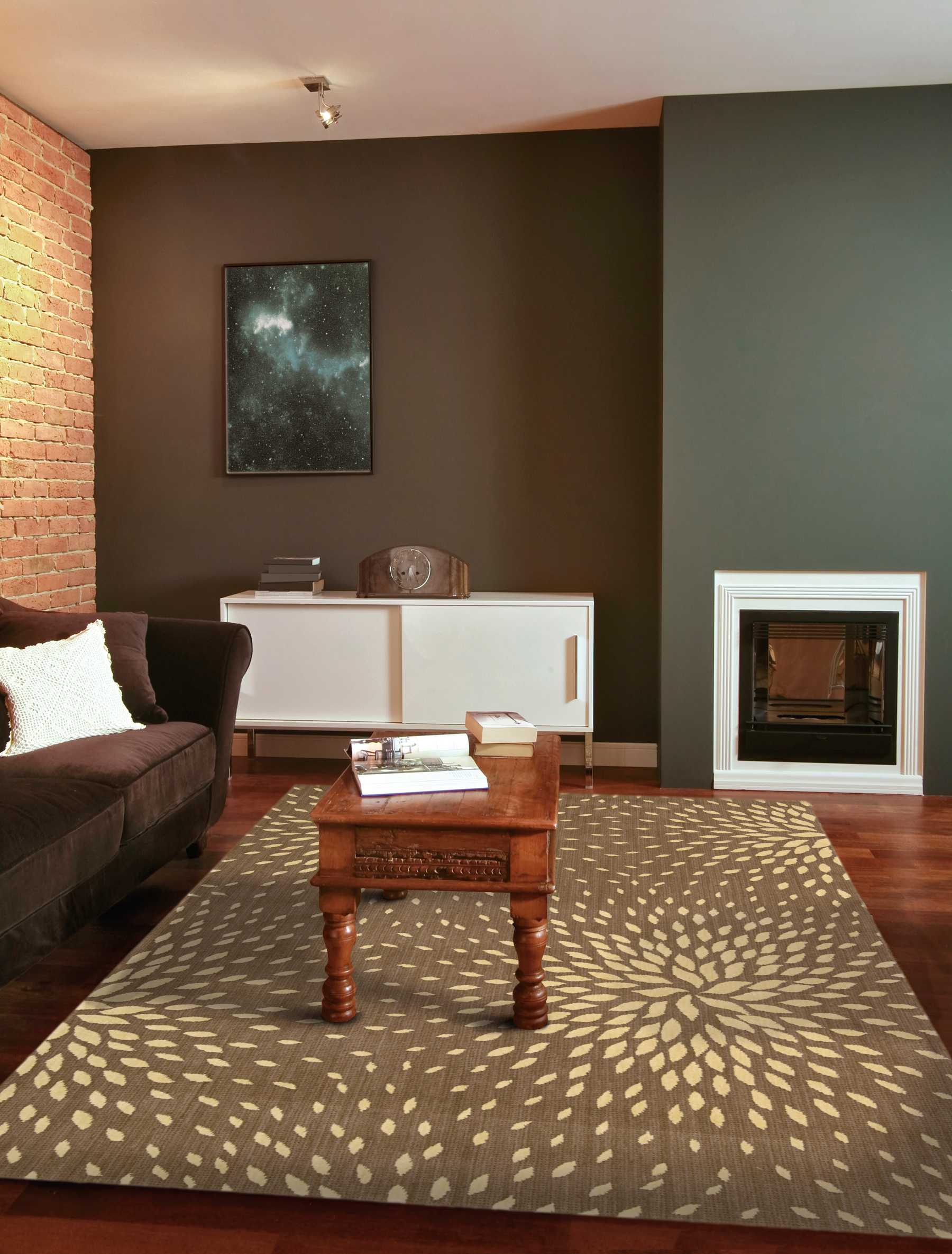 Nourison Home Capri  Mocha  Contemporary