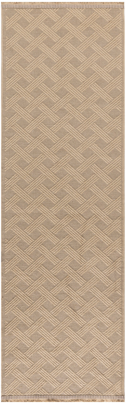Nourison Home Washable Jute WSJ02 Natural Contemporary Loom-woven Rug