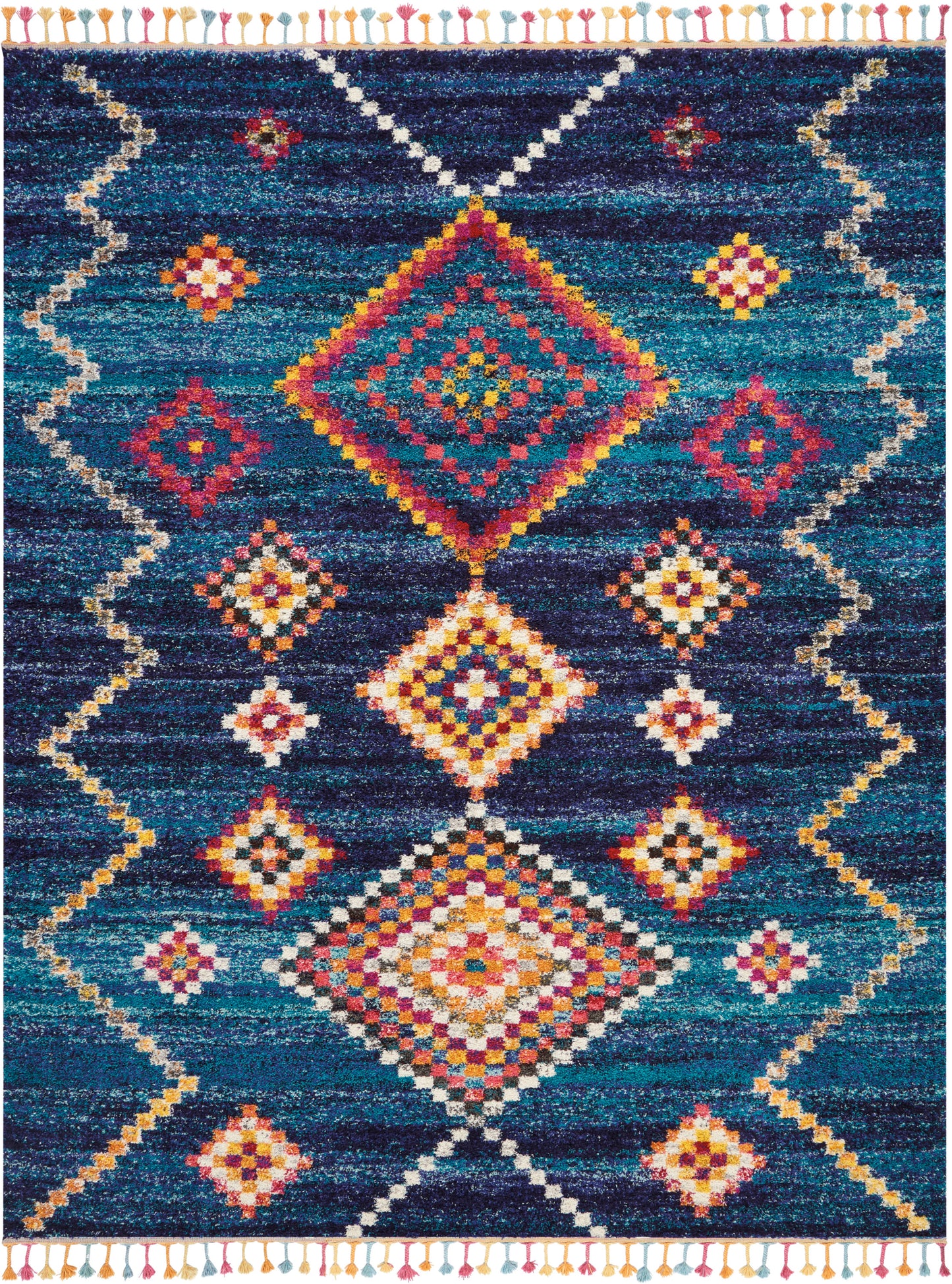 Nourison Home Nomad NMD05 Navy Transitional Power-loomed Rug