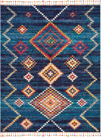 Nourison Home Nomad NMD05 Navy Transitional Power-loomed Rug