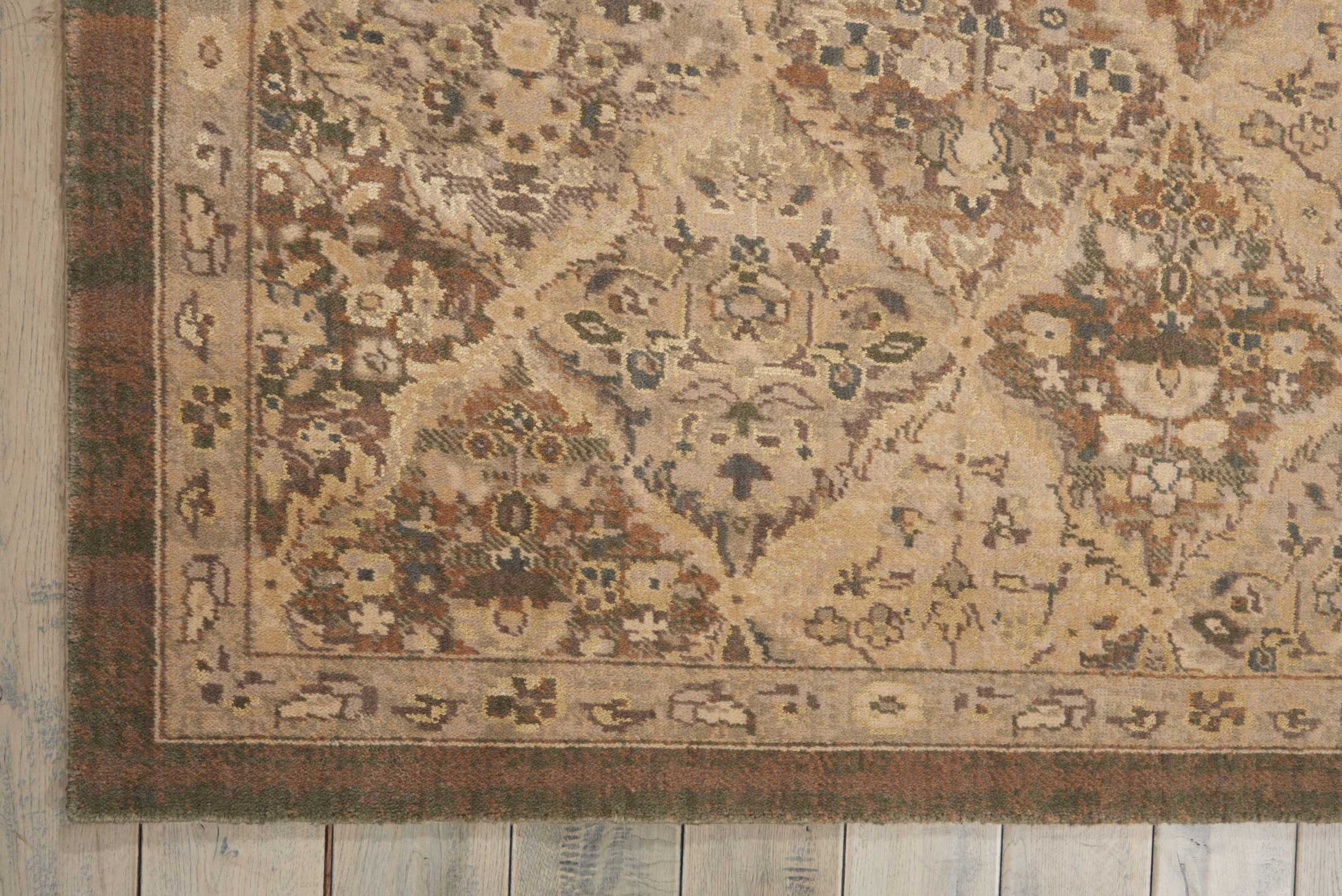 Nourison Home Silken Allure  Multicolor  Traditional