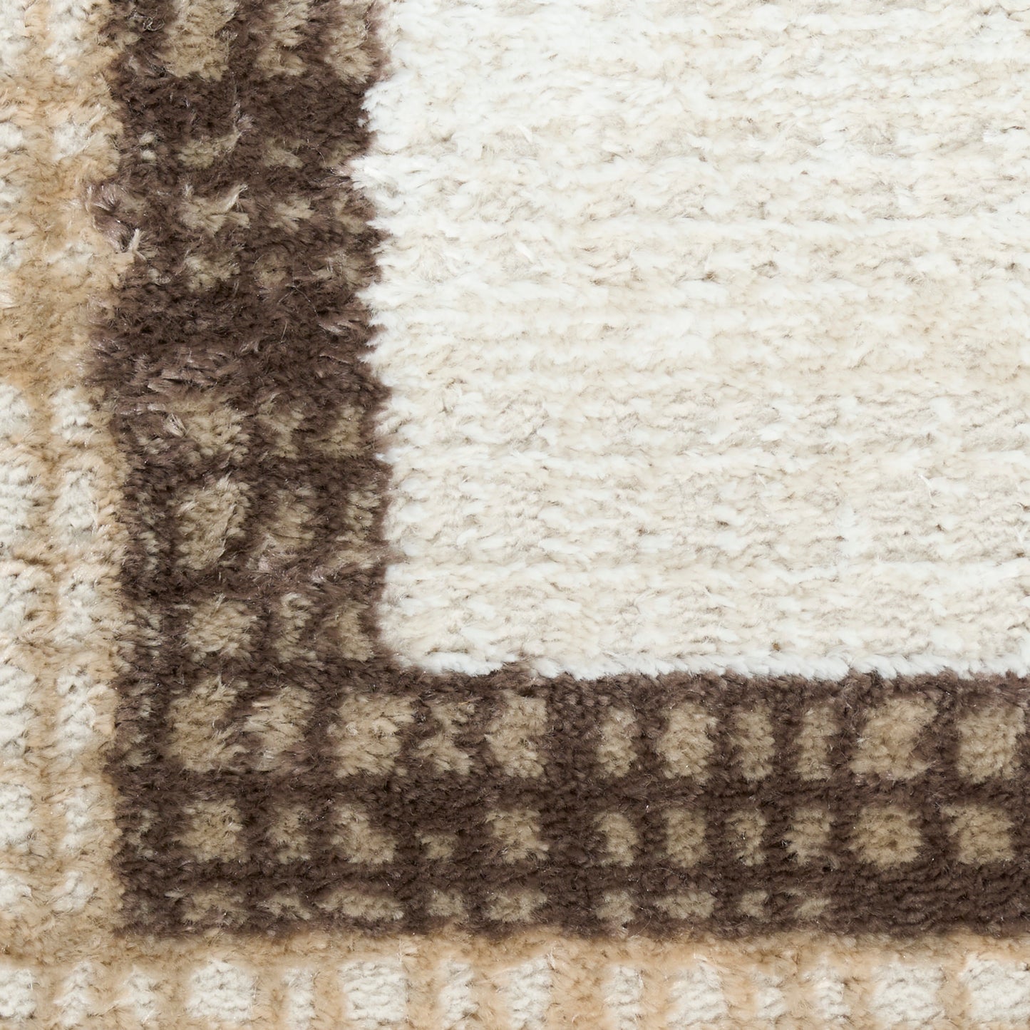 Nourison Home Dekor  Ivory Brown  Contemporary