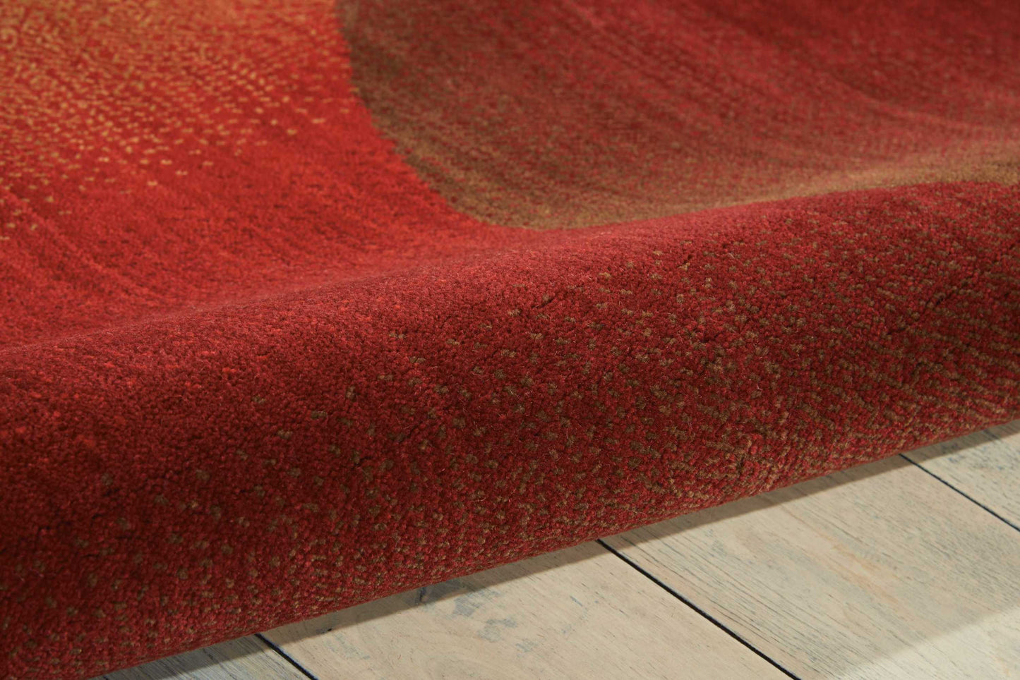 Nourison Home Radiant Arts  Ruby  Contemporary