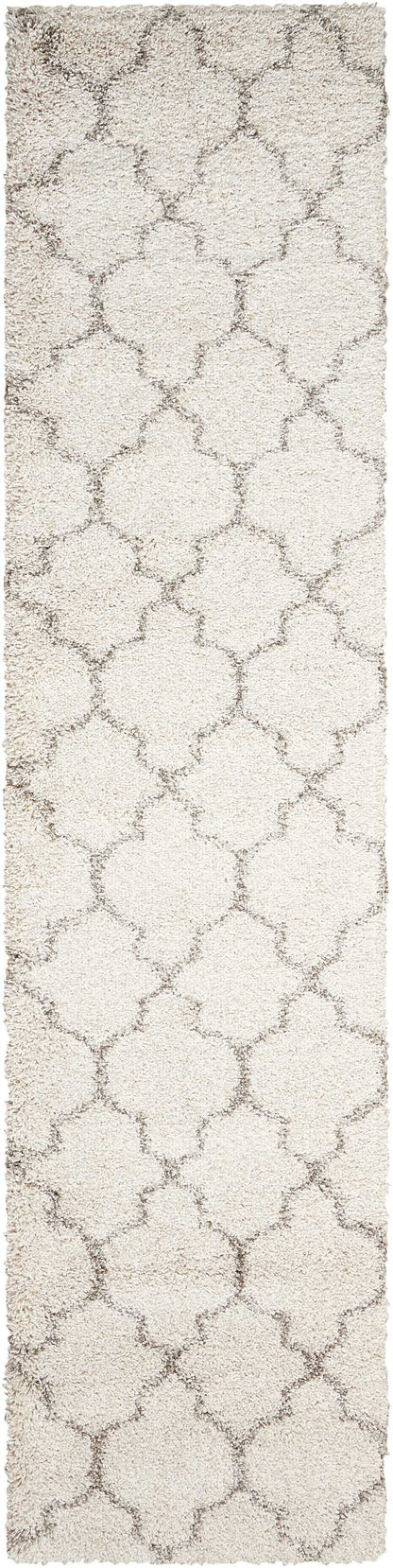 Nourison Home Amore AMOR2 Cream Contemporary Power-loomed Rug