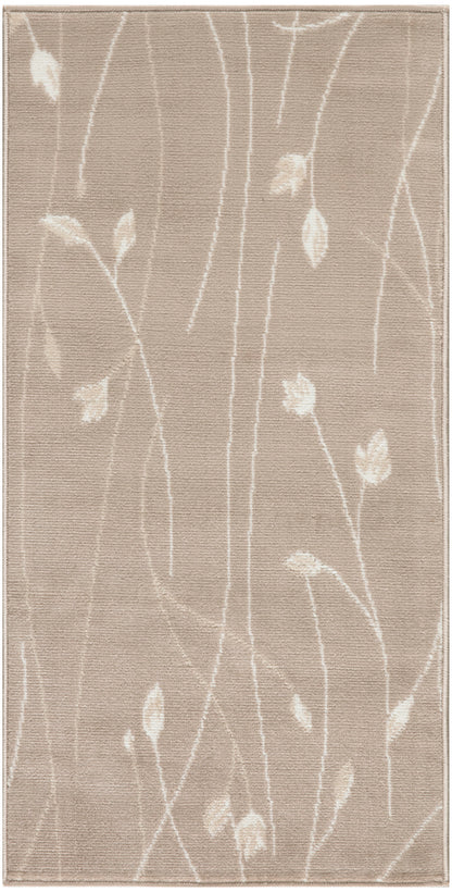 Nourison Home Grafix GRF15 Beige Contemporary Power-loomed Rug