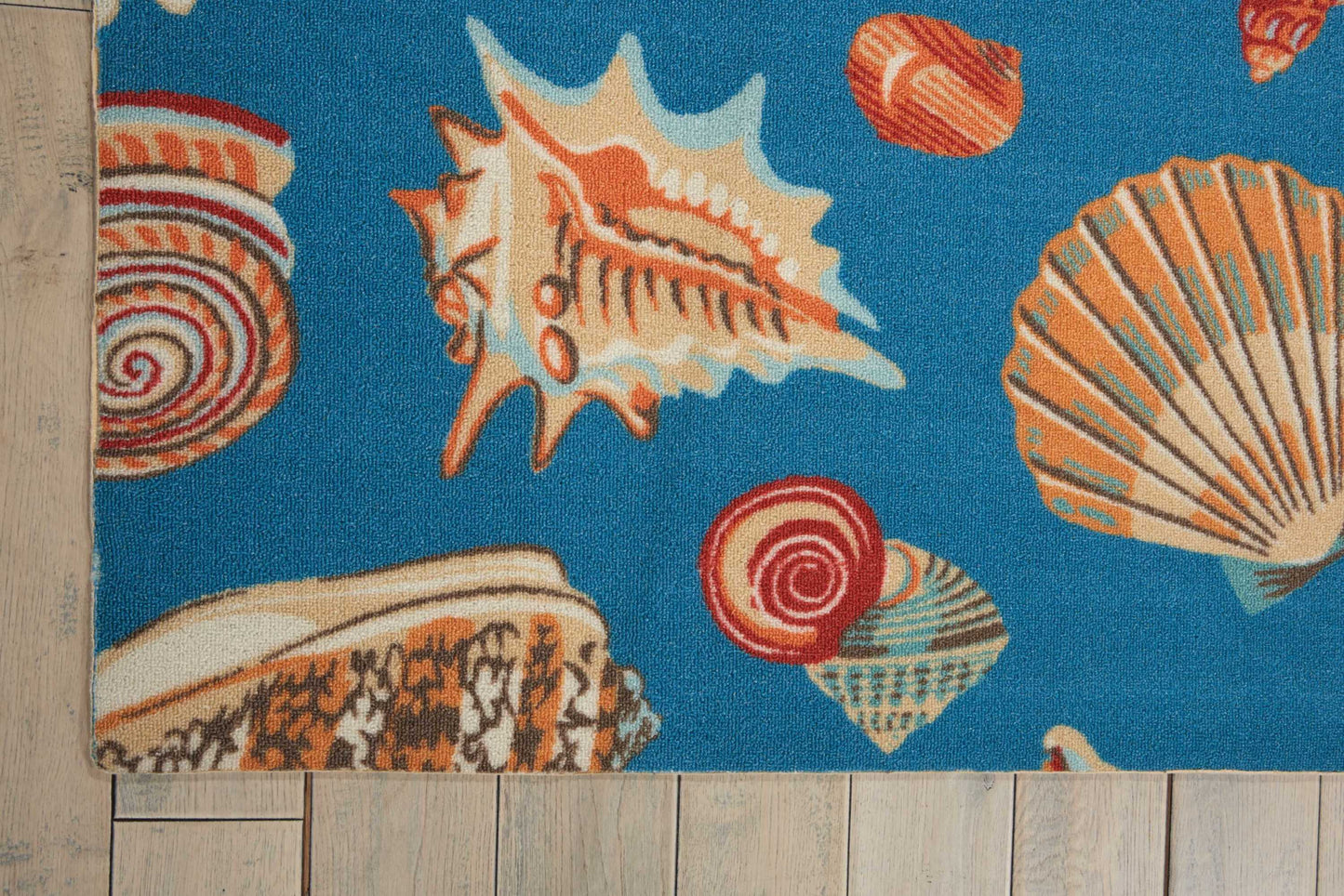 Waverly Sun N Shade  Azure  Contemporary