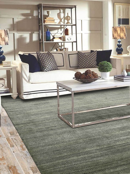 Artisan Heather Green Turquoise Transitional Loom Rug - Rugs - Artisan - Atlanta Designer Rugs