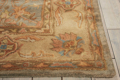 Nourison Home Jaipur  Aqua  Traditional