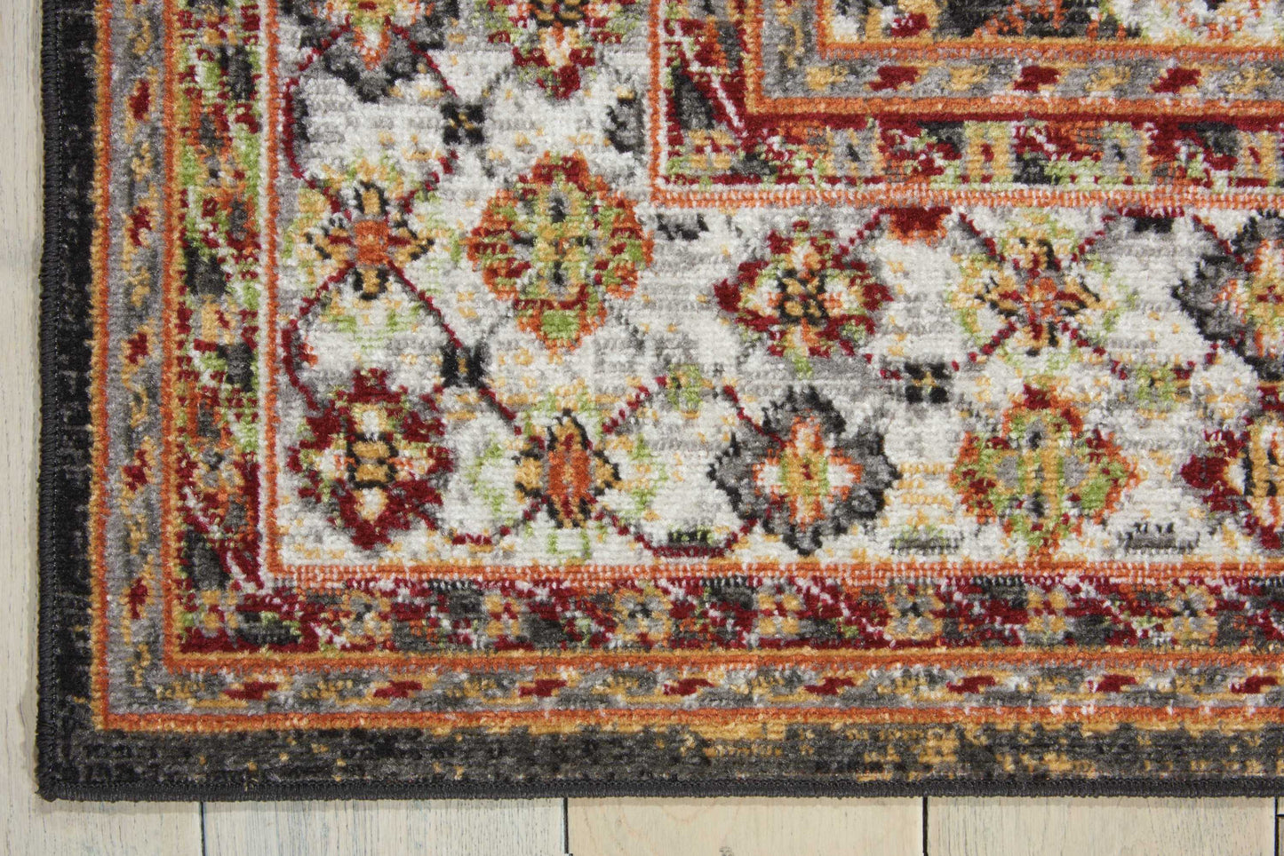 Nourison Home Aria  Grey  Traditional