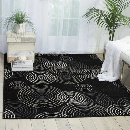 Nourison Home Studio  Black  Contemporary