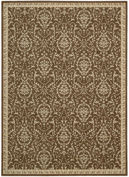 Nourison Home Riviera RI02 Chocolate Traditional Loomed Rug
