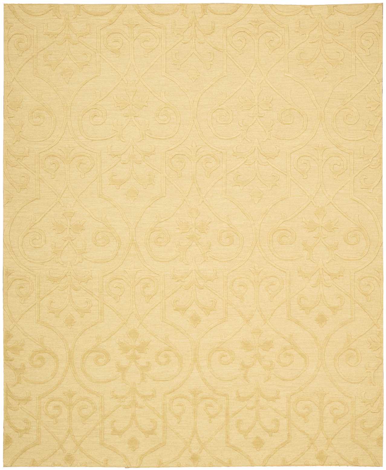 Nourison Home Ambrose AMB02 Straw Transitional Hand Woven Rug