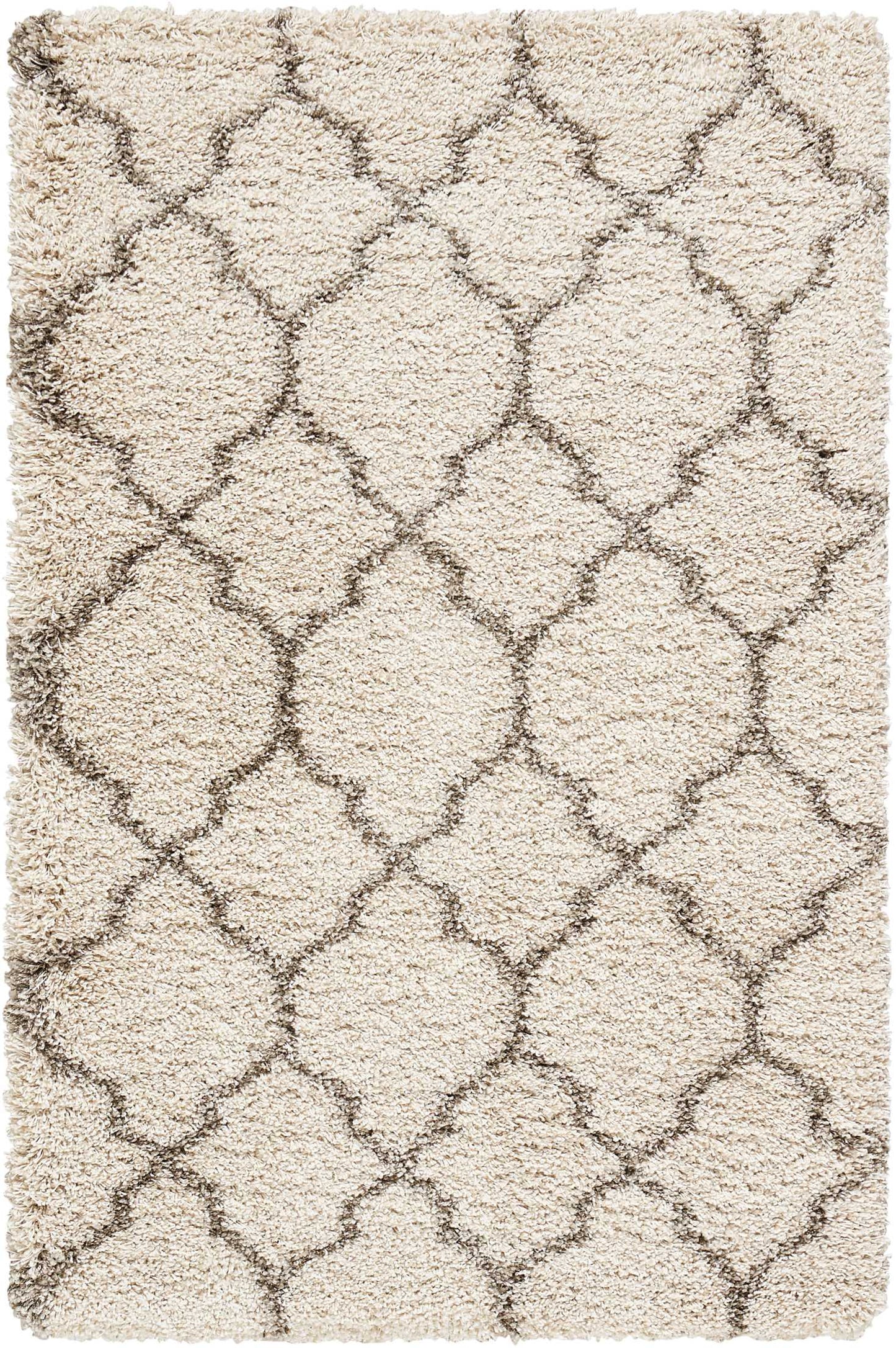 Nourison Home Amore AMOR2 Cream Contemporary Power-loomed Rug