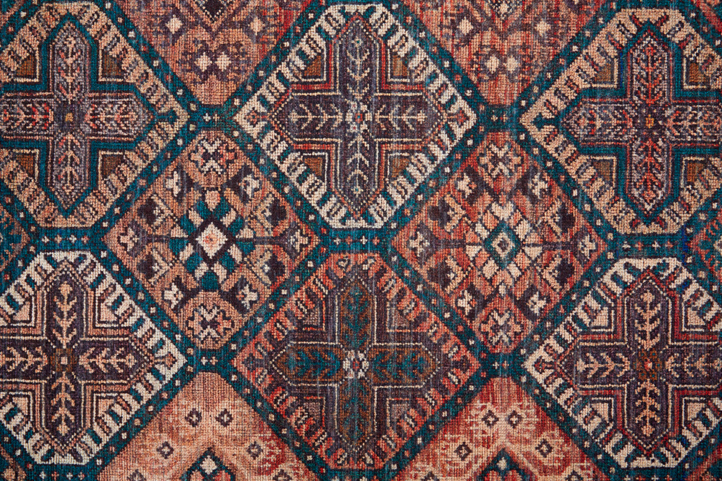 Feizy Rawlins  Tan Multi Transitional/Vintage/Bohemian & Eclectic