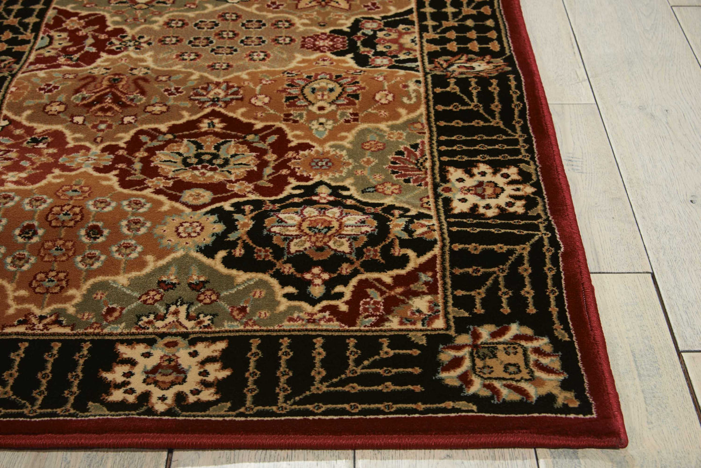 Nourison Home Persian Crown  Black  Traditional