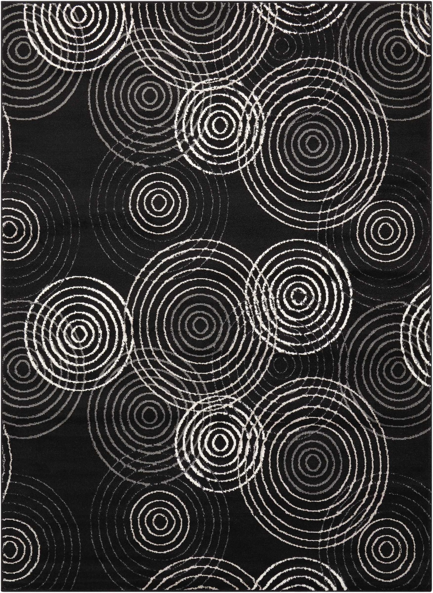 Nourison Home Studio  Black  Contemporary