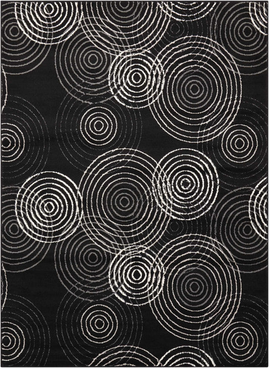 Nourison Home Studio  Black  Contemporary