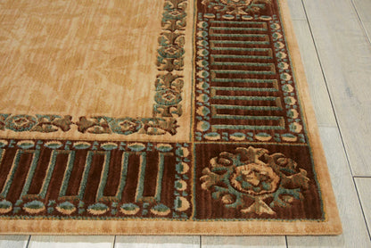 Nourison Home Vallencierre  Beige  Traditional