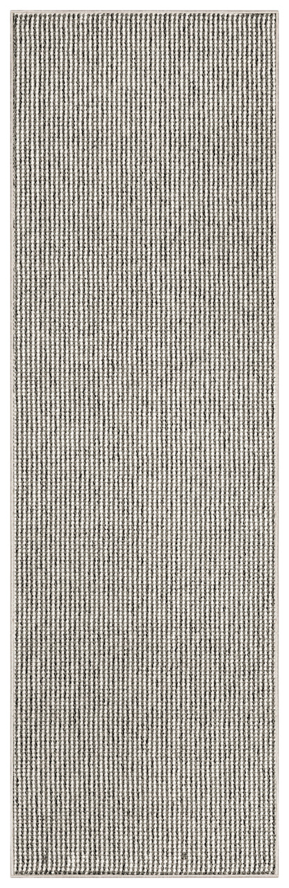 Nourison Home Natural Texture NTX01 Ivory Grey Contemporary Power-loomed Rug