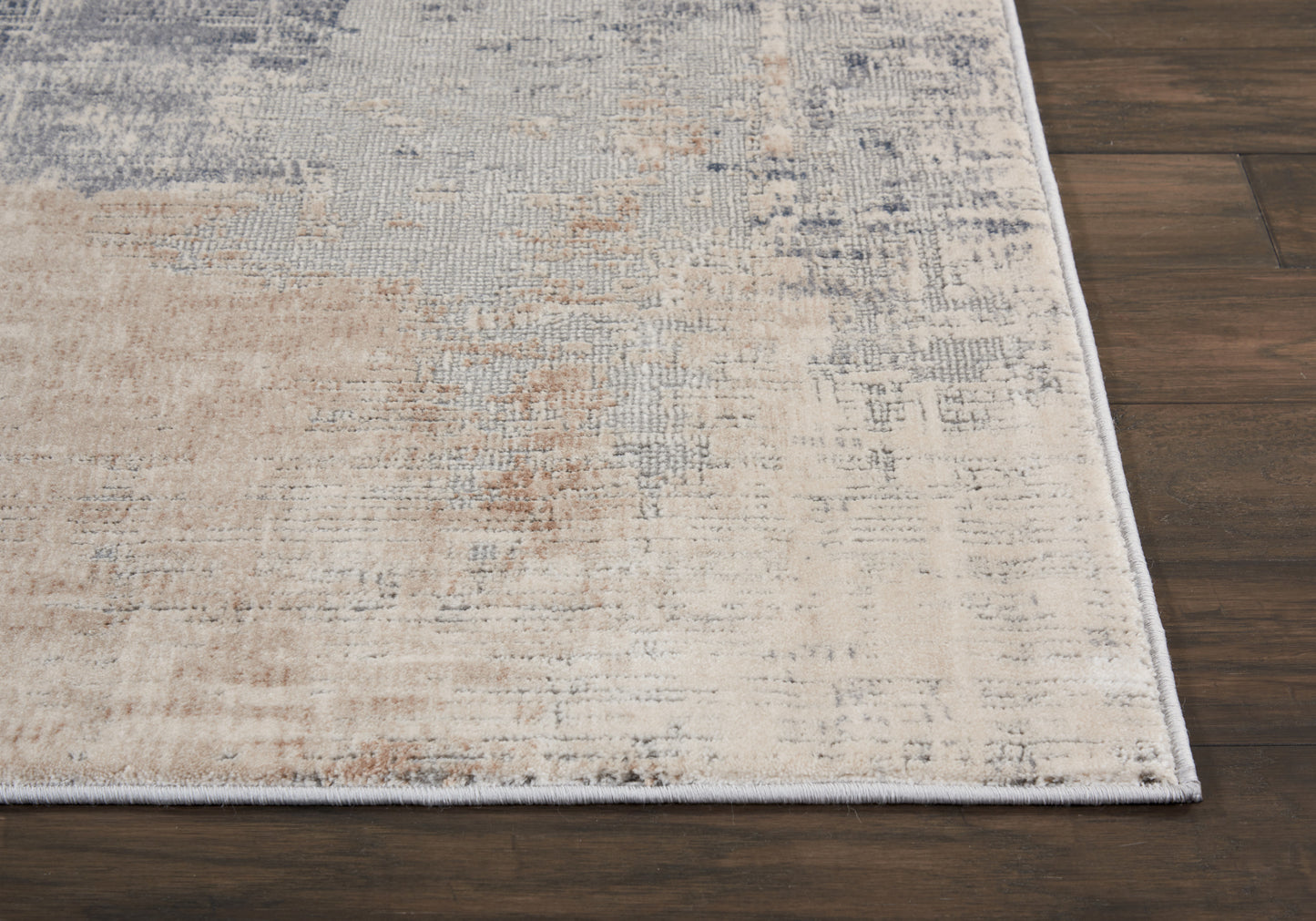 Nourison Home Rustic Textures  Beige Grey  Contemporary