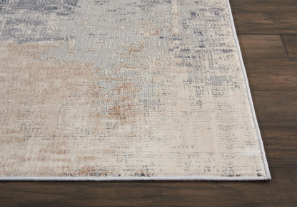 Nourison Home Rustic Textures  Beige Grey  Contemporary