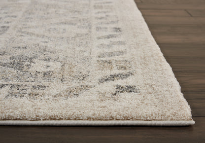 Nourison Home Fusion  Cream Grey  Transitional