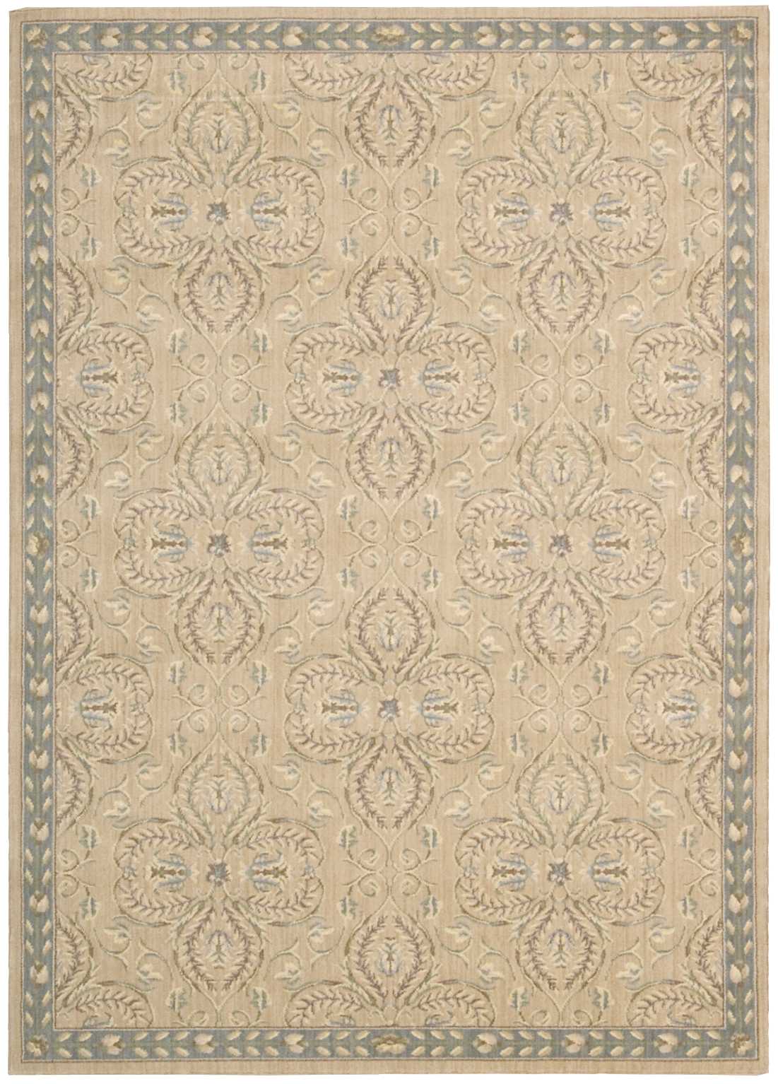 Nourison Home Riviera RI01 Sand Traditional Loomed Rug