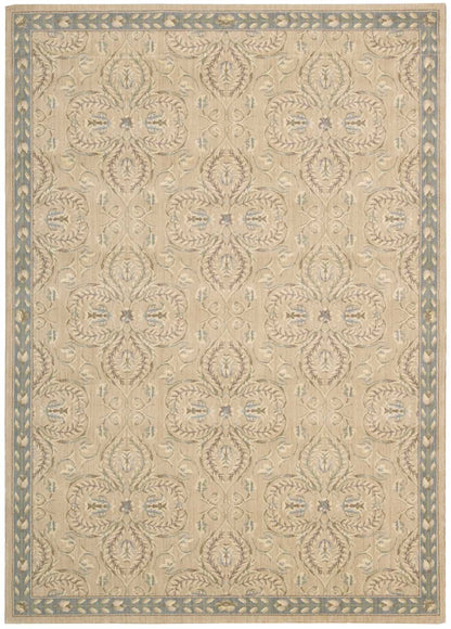 Nourison Home Riviera RI01 Sand Traditional Loomed Rug