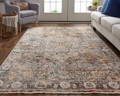Feizy Kaia 39GMF Multi Transitional/Bohemian & Eclect Machine Woven Rug - Rugs - Feizy - Atlanta Designer Rugs