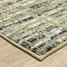 Oriental Weavers SENECA SE01A Beige Green Casual Power-Loomed Rug