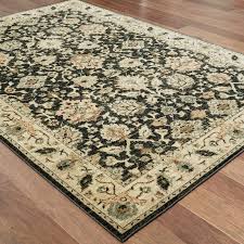 Oriental Weavers Raleigh 8026P Navy Ivory Traditional Power-Loomed Rug