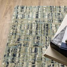 Oriental Weavers SENECA SE01A Beige Green Casual Power-Loomed Rug