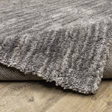 Oriental Weavers ASPEN 829E9 Grey Grey Shag Power-Loomed Rug