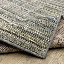 Oriental Weavers Cyprus 2102E Blue Green Traditional Power-Loomed Rug