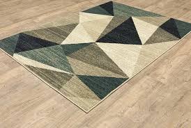 Oriental Weavers Evandale 9841B Grey Blue Casual Machinemade Rug