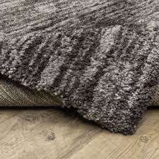 Oriental Weavers ASPEN 829K9 Charcoal Charcoal Shag Power-Loomed Rug