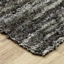Oriental Weavers ASPEN 829K9 Charcoal Charcoal Shag Power-Loomed Rug