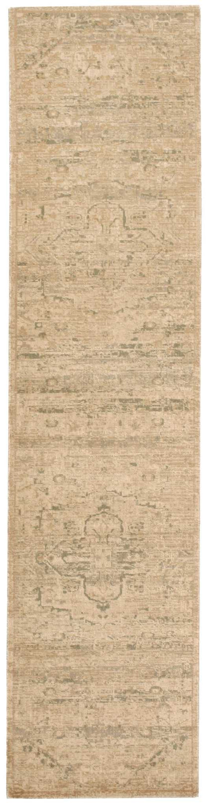 Nourison Home Silk Elements SKE14 Sand Traditional Loomed Rug