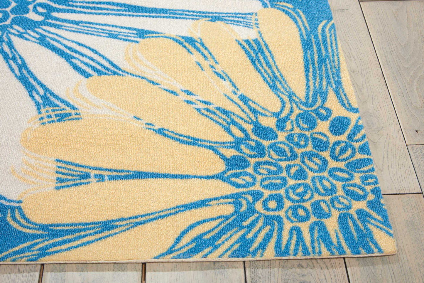 Nourison Home Home & Garden  Blue  Contemporary