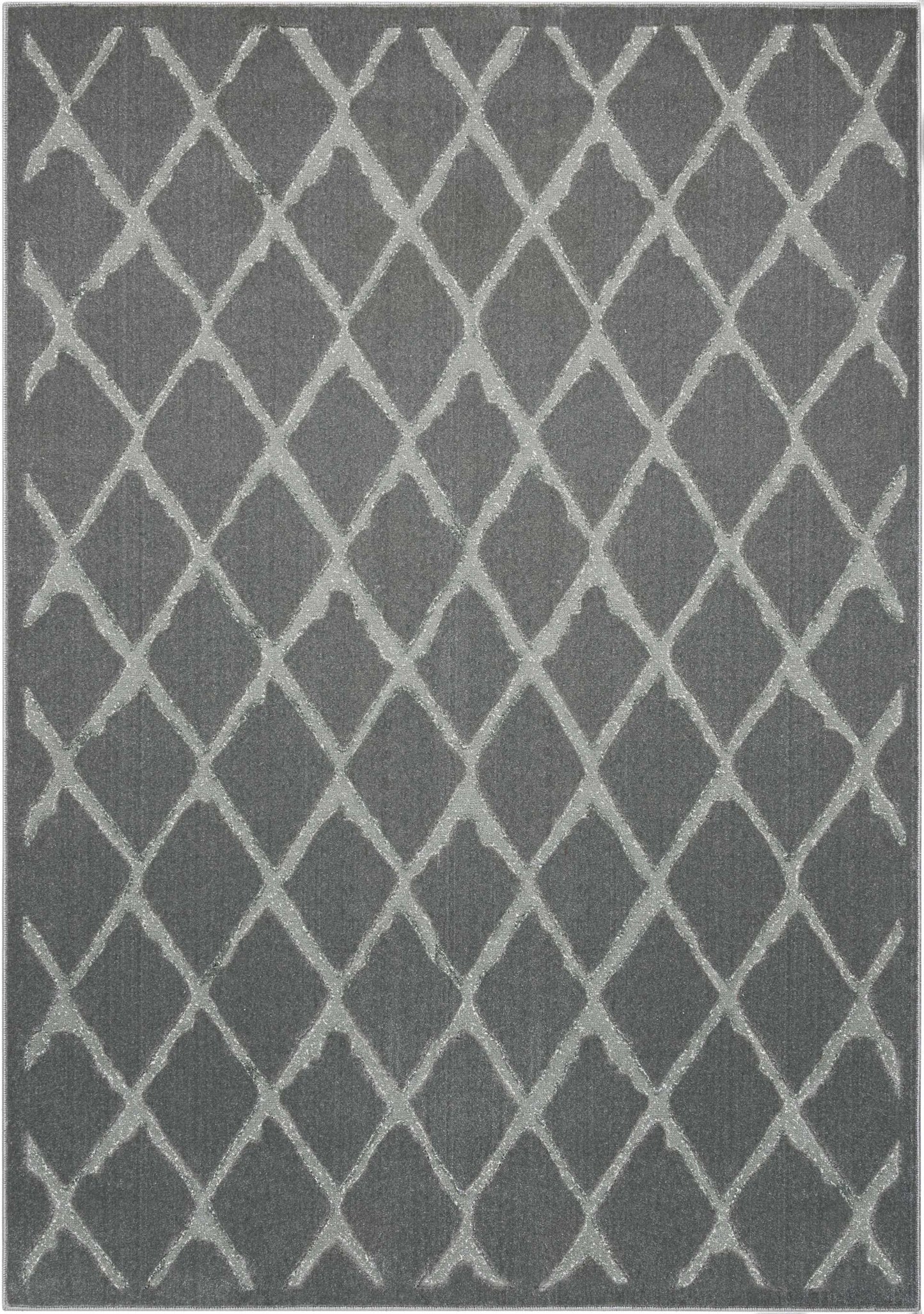 Michael Amini Gleam MA601 Grey Contemporary Power-loomed Rug