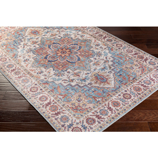 Surya Iris IRS-2301 Dark Blue Traditional  Rug