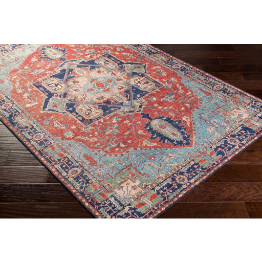 Surya Iris IRS-2308 Red Traditional  Rug